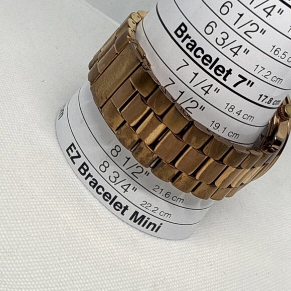 Michael Kors Runway Chronograph Rose Gold-Tone Stainless Steel MK8096 45mm - Picture 16 of 16